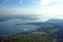 Koppelstrom mit Bodtstedter und Saaler Bodden - Luftbild