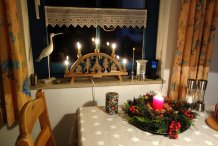 Esstisch im Advent