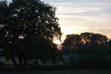 Sonnenuntergang im Juni
