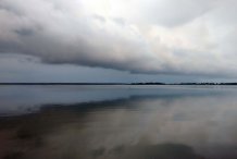Unwetter über Bliesenrade