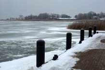 Bodden bei Wieck im Winter