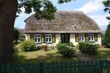 Rohrdachhaus in Born