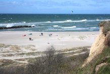 Surfen und Kiten am Hohen Ufer