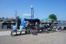 Fischimbiss am Hafen Ribnitz