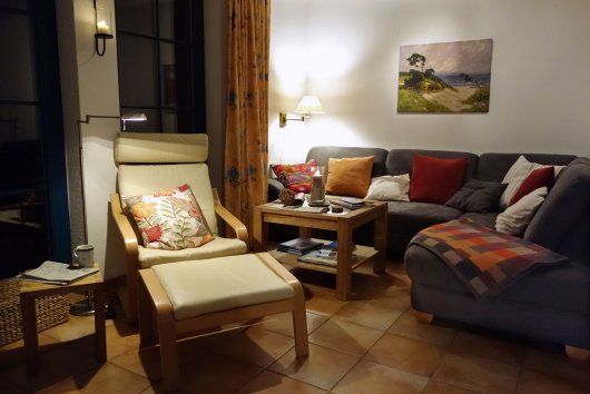 Sitzecke im Wohnzimmer