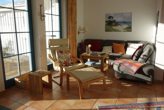 Sitzecke im Wohnzimmer
