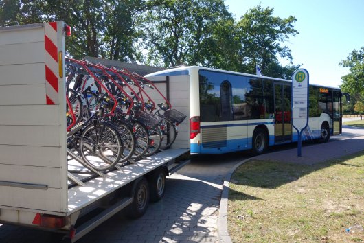 Fahrradbus in Born