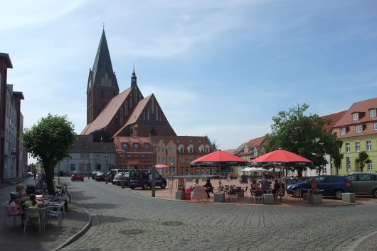 Marktplatz in Barth